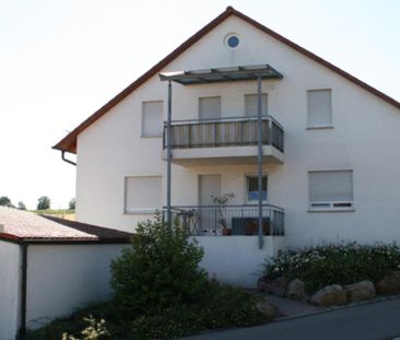 3 ZKB mit Balkon & Terrasse in ruhiger Lage von Kirchardt - Foto 1