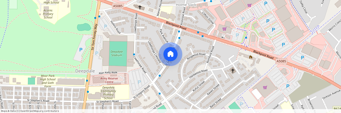 St. Gregory Road, Preston