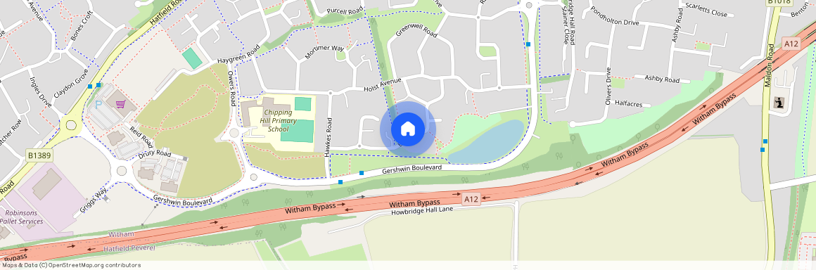 Baker Way, Witham