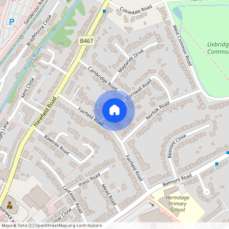 Cornwall Road, Uxbridge, UB8