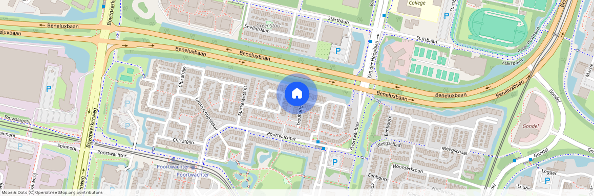 Beroepenbuurt, 1188 DB, Troubadour, Amstelveen