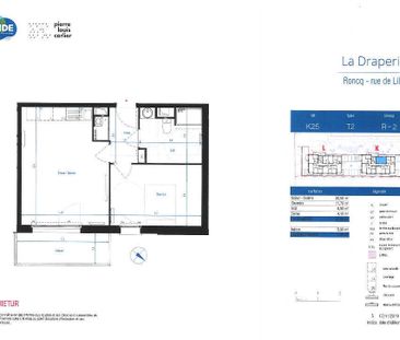 Location appartement 2 pièces 42.8 m² à Roncq (59223) - Photo 5