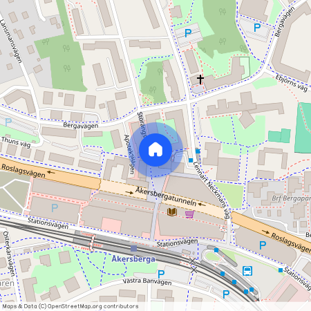 Storängstorget, Åkersberga