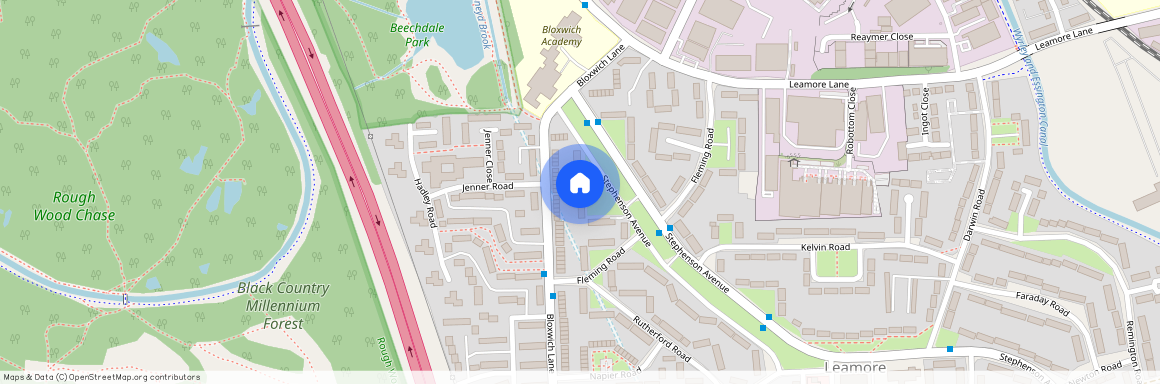 Stephenson Avenue, West Midlands WS2