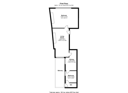 1 bedroom flat to rent - Photo 5