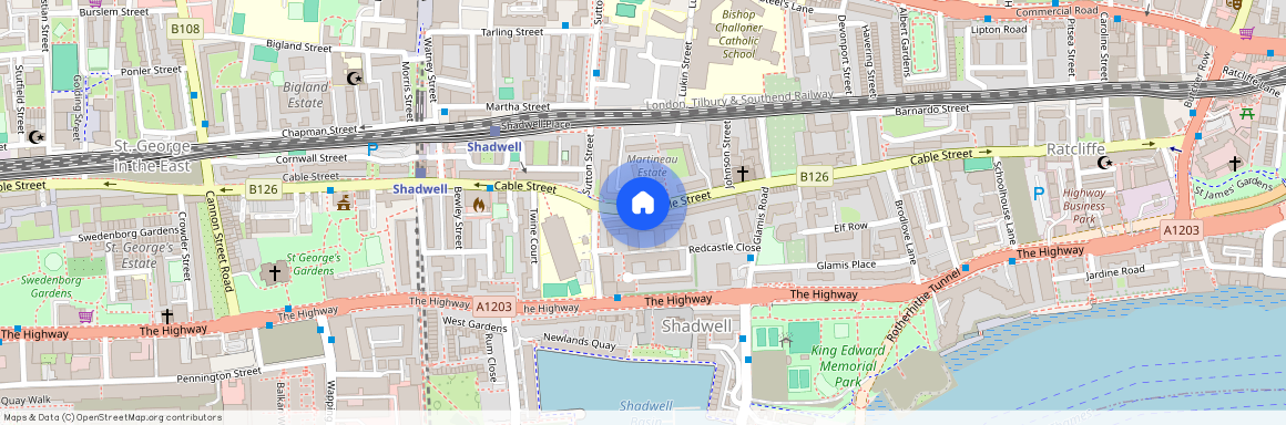 RM1 Cable Street | Shadwell | London | E1 0AE