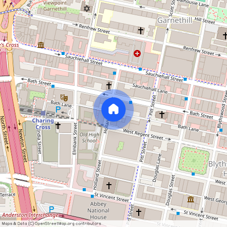 Holland Street, Glasgow, G2, Holland Street, City Centre, Glasgow, G2