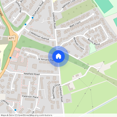 Sidehead Road, Stonehouse, Larkhall, South Lanarkshire