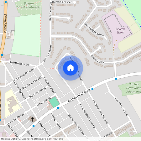 Gleneagles Crescent, Stoke-on-Trent