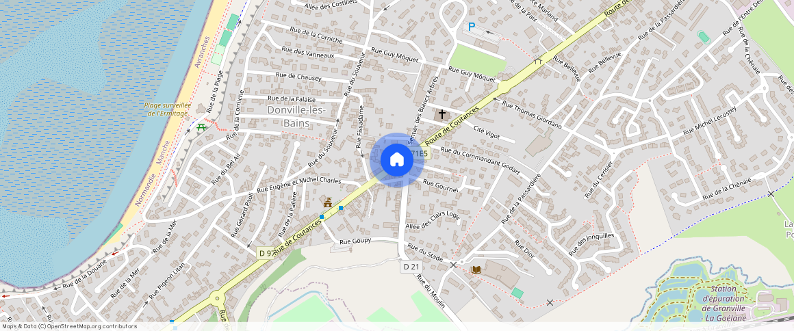 50350 DONVILLE LES BAINS