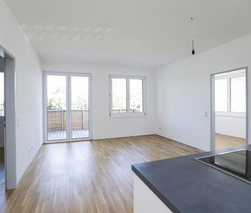 Moderne und helle 3-Zimmer-Wohnung mit Balkon, Service-App und Paketanlage - Foto 5