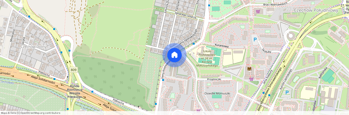 ul. Ireny Kosmowskiej, Czechów Południowy, Lublin, lubelskie