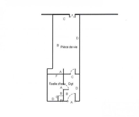 Appartement 1 pièce - - Photo 1