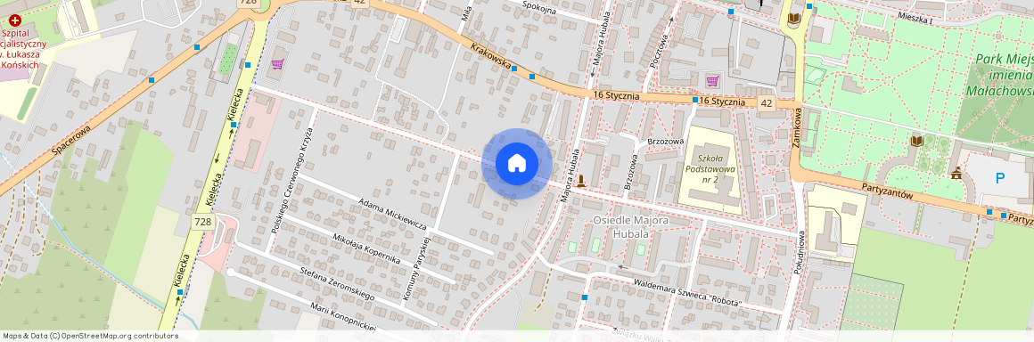 ul. Polna, Końskie, Końskie, konecki, świętokrzyskie