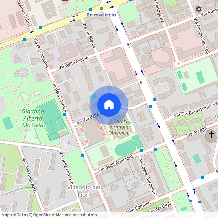 Via delle Orchidee, Włochy, Milan