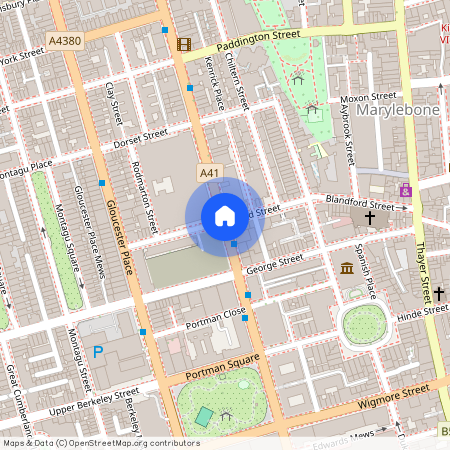 Baker Street, Marylebone, London, W1U