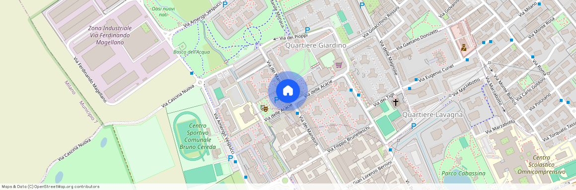 Via dei Mandorli, Cesano Boscone, Lombardy 20090, Cesano-Boscone