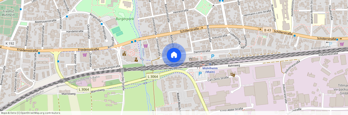 Bahnhofstraße 84, 63165, Mühlheim Am Main