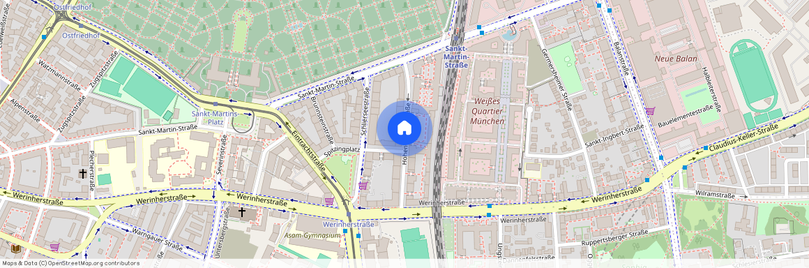 Hohenwaldeckstr, 81541 Obergiesing-Fasangarten - Obergiesing