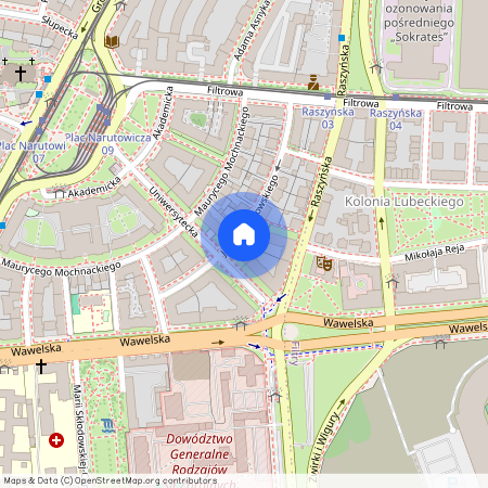 Ochota, Uniwersytecka, Stara Ochota, Warszawa