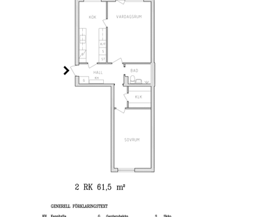 Centrum 4 B, våning 2 - Foto 2