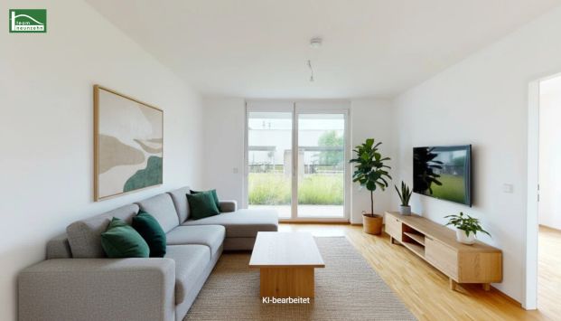 Moderne Erdgeschosswohnung mit Freifläche in zentraler Lage! - Photo 1