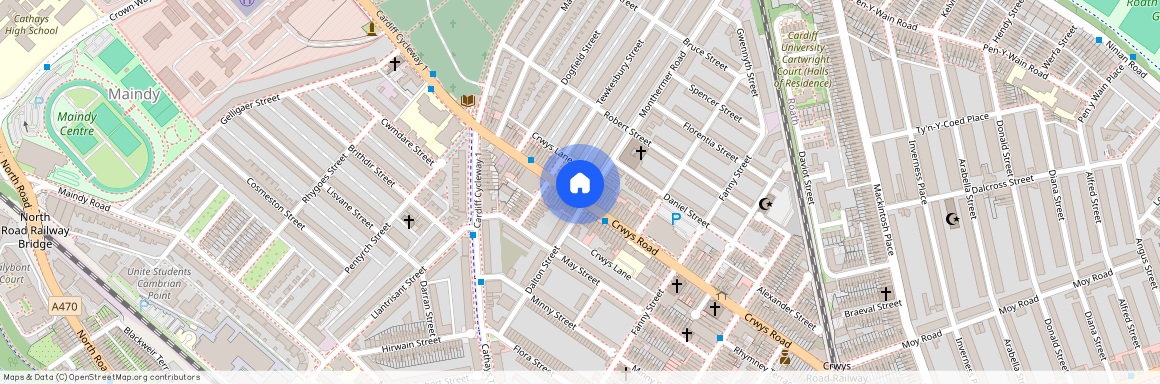 Crwys Road, CF24 4NQ, Cathays