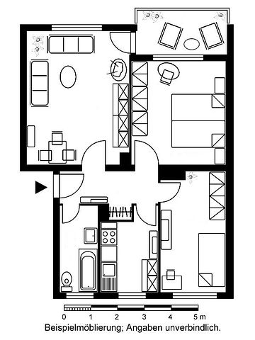 Gemütliche 3-Zimmer-Wohnung in Heppenheim - Foto 3