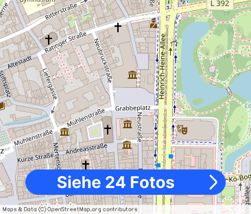 Über den Dächern DüsseldorfsGroßzügige 3 Zimmer-Dachterrassenwohnun... - Foto 1