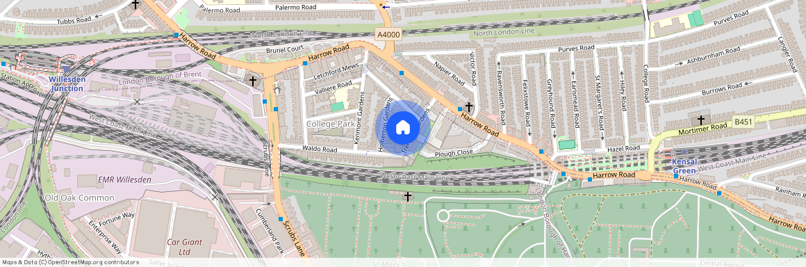 Trenmar Gardens, Harlesden, NW10