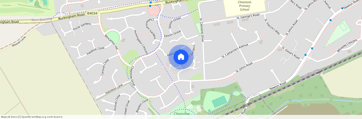 Hexham Gardens, Bletchley