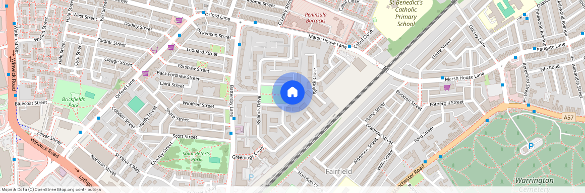 Monks Place, Warrington, Cheshire, WA2