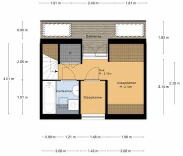 Te huur: Huis Korte Doelstraat in Haarlem - Foto 6