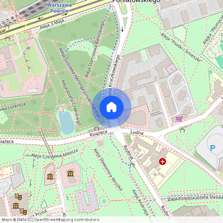 Warszawa, Śródmieście, Powiśle, Kruczkowskiego