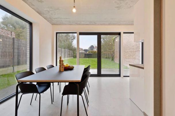 Nieuwbouwwoning te huur Appelterre met 3 slpk, bureau en tuin - Foto 1