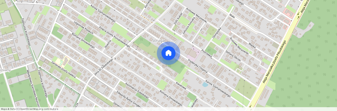 ul. Karola Szymanowskiego, Marki, wołomiński, mazowieckie