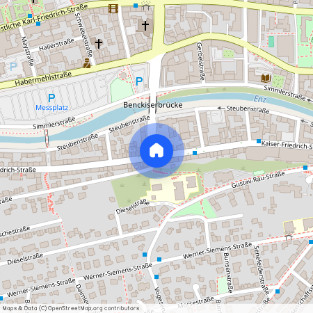 Kaiser-Friedrich-Straße, 75172 Baden-Württemberg - Pforzheim