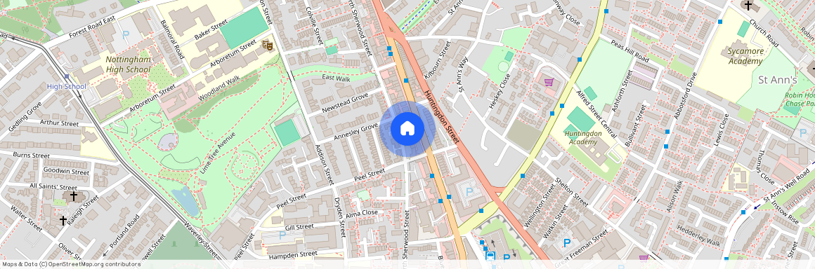 136 North Sherwood Street Flat 6, NOTTINGHAM NG1 4EF