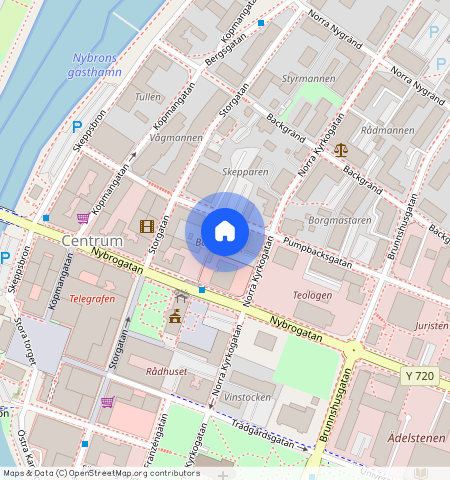 Pumpbacksgatan 10. 1 rum & kö, Härnösand