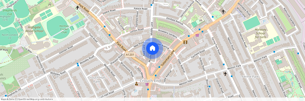 2 Middle Lane, London N8