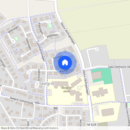 Axvägen 16, Skegrie