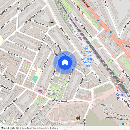 Milson Road, Brook Green, W14, London