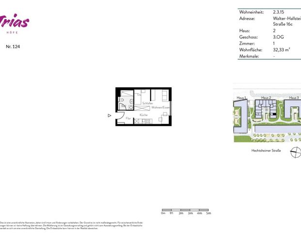 Modernes 1-Zimmer-Apartment mit Fußbodenheizung und EBK! - Photo 1