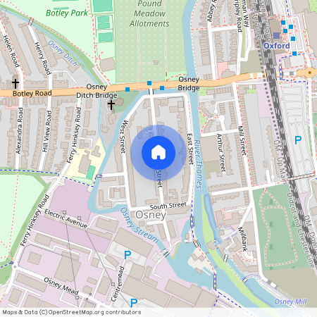 Bridge St, Osney Island, OX2 0BA, Oxford