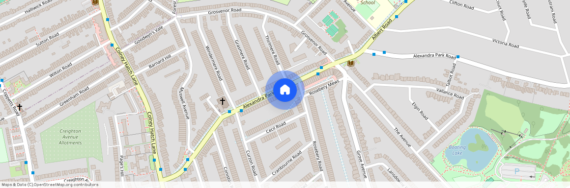 Alexandra Park Road, Alexandra Park Road, N10