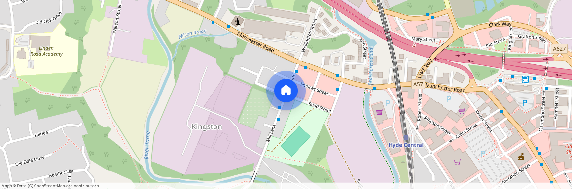 Wellington Street, Hyde, Greater Manchester, SK14