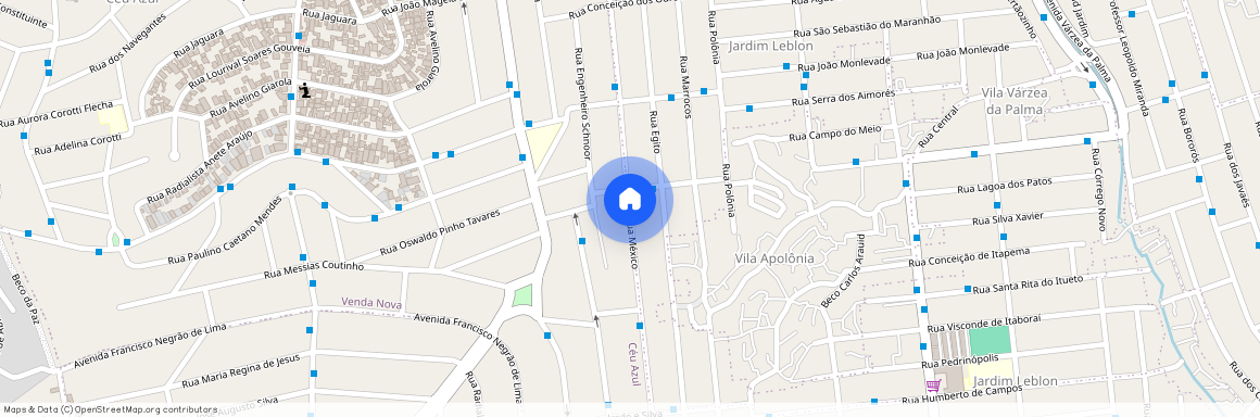 Rua México, Vila Jardim Leblon, Belo Horizonte
