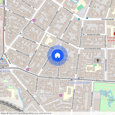 Hermann Smeets Straße 5, 40215 Düsseldorf - Unterbilk