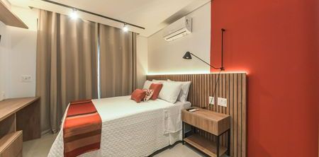 Studio para alugar com 35m², 1 quarto e sem vaga - Foto 2