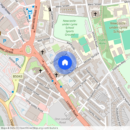 Grosvenor Gardens, Newcastle, Staffordshire, ST5